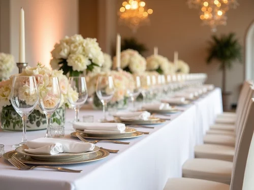 wedding catering logistics for large guests